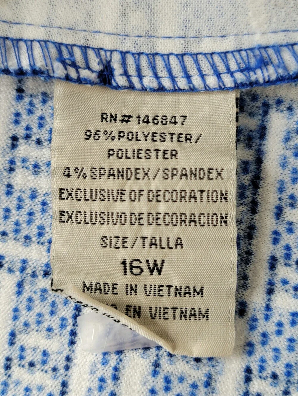 Maya Brooke Midi Dress Suit Size 16W Blue Embellished Neckline Cropped Jacket